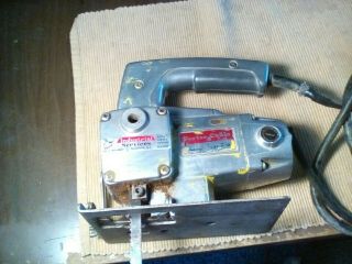 Vintage Porter Cable Jig/Saber Saw Model 152 Rockwell Electric Hand Saw USA 50s 2