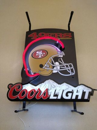 Sf 49ers / Coors Light Neon Light,  Testedworks Perfectly