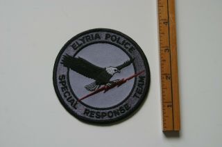 Oh: Elyria Police Special Response Team Patch