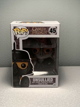 Box Flaws - Funko Pop Game Of Thrones Unsullied - Vaulted
