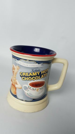 Pe The Polar Express Creamy Hot Chocolate Christmas Mug Cup Warner Bros