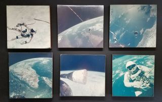 6 1965 Gemini 4 Mission Photos Ed White 1st American Spacewalk Ex Nasa