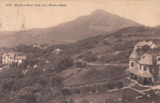 Borth - Y - Gest Vale And Moel - Y - Gest By Photochrom 1912