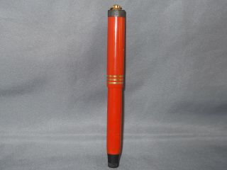 Parker Vintage Orange Ladies Ring Top Fountain Pen - - Medium Point