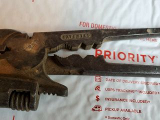 Vintage Mathews Never Stall Multi Tool Pliers Monkey Wrench Windmill Antique Odd 5