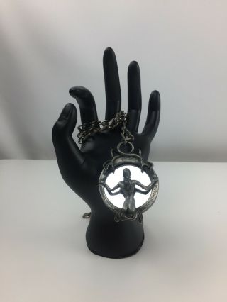 Alchemy Gothic Speculum Pendant - Amulet/talisman,  Mirror On A Chain