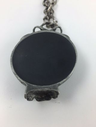 Alchemy Gothic Speculum Pendant - Amulet/Talisman,  Mirror On A Chain 7