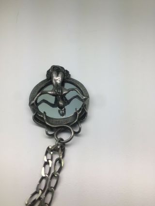 Alchemy Gothic Speculum Pendant - Amulet/Talisman,  Mirror On A Chain 8