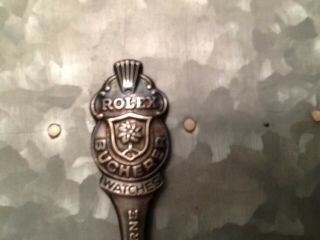 Vintage Rolex Bucherer Watches Lucerne Souvenir Spoon Cb 6.  9