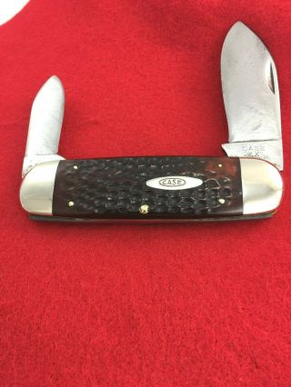 1940 - 1965 Case Xx - 6250 Sunfish/elephant Toe Knife - - Bone Handles