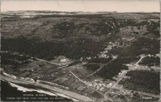 (m512) Vintage Postcard,  Rppc,  Homer,  Alaska