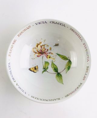 Marjolein Bastin Wildflower Meadow Bowl Soup Cereal Flowers Butterfly Bee Viola