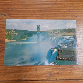 Vintage Postcard Niagara Falls,  Ontario,  Canada As Seen From Goat Island