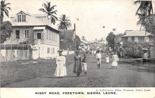 B84986 Kissy Road Freetown Types Folklore Sierra Leone