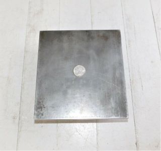 VINTAGE BROWN AND SHARPE 1913 SURFACE PLATE 7 - 1/2 