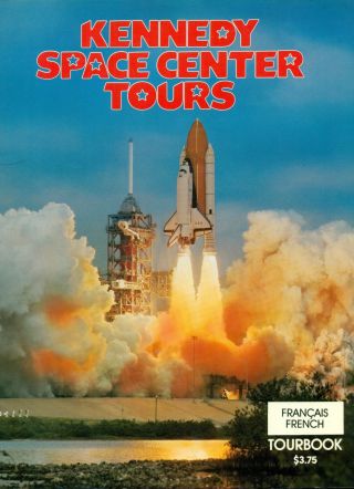 Kennedy Space Center French Tours Book From 1983