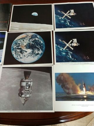 Nasa Apollo Photos,  Fact Sheets,  Astronaut Autographs,  Rockets Etc.