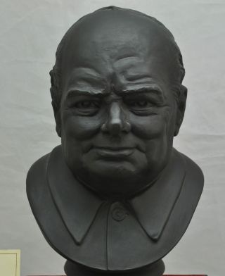 Rare Royal Doulton Winston Churchill Centenary Bust 1974 Limited Edition 47/750 2