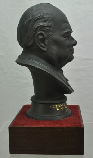 Rare Royal Doulton Winston Churchill Centenary Bust 1974 Limited Edition 47/750 6