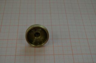 Vintage Stanley Bailey Brass Depth Adjustment Knob 1 1/4 Inch Diameter (b)