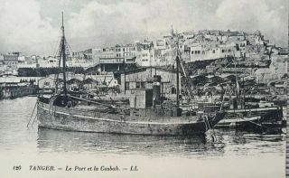 Tangier - Le Port Et La Casbah - Ll120 - Morocco