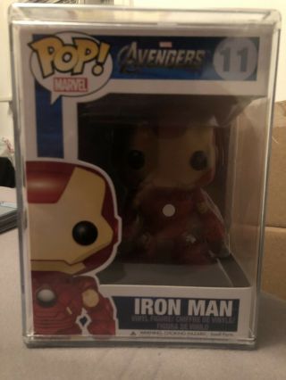 Funko Pop Avengers 11 Iron Man In,  See Pictures In Hand