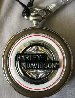 Harley Davidson Duo - Glide Franklin Pocket Watch