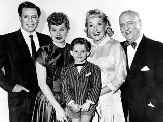 Cast Of I Love Lucy 8x10 Publicity Photo