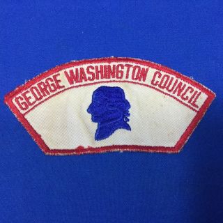 Boy Scout Csp George Washington Council (jersey) T - 1 Shoulder Patch
