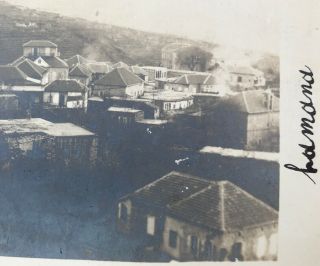 Lebanon Vintage Photo Postcard Hamana Hotel Area 1927
