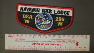 Boy Scout Oa 296 Nayawin Rar Flap 1147ii