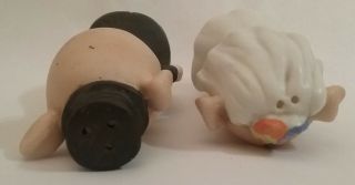 Anthropomorphic PIGS Bride & Groom vintage Salt and Pepper Shakers 4
