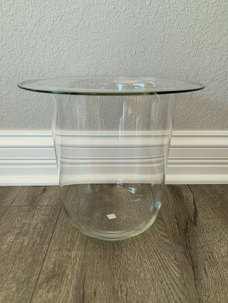 Partylite Seville 3 - Wick Candle Holder Replacement Glass Hurricane Reti