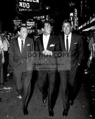 Frank Sinatra Dean Martin Peter Lawford Rat Pack - 8x10 Publicity Photo (ab - 508)
