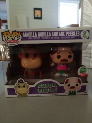 Funko Pop Magilla Gorilla And Mr Peebles