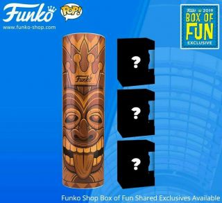 Rare Sdcc 2019 Funko Fridays Box Of Fun Mystery Box Confirmed Exclusive