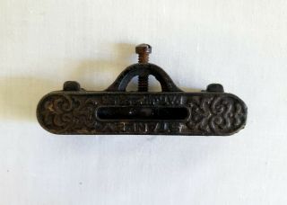 Antique Stanley Cast Iron Level Patented June 23,  1898 Pocket - Sized Level