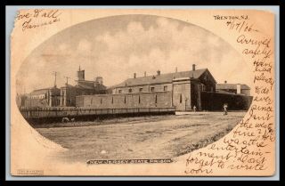 Old Trenton Jersey State Prison Postcard,  1906 By Stoll Blank Book