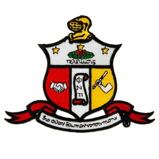Kappa Alpha Psi Fraternity 5 " Embroidered Appliqué Crest Patch Sew Or Iron On