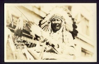 Rp: Native American Stony Indian Chief Calgary Stampede 280?