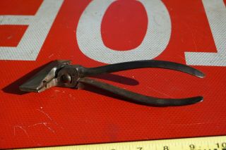 Vintage PEXTO Sheet Metal Hand Seamer Bending Pliers,  Made In USA,  Forged Steel 2