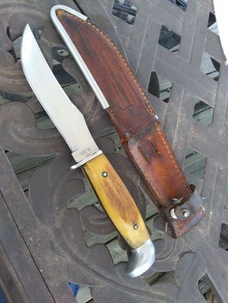 Case Xx 523 - 5 5 " Fixed Blade Sheath Knife