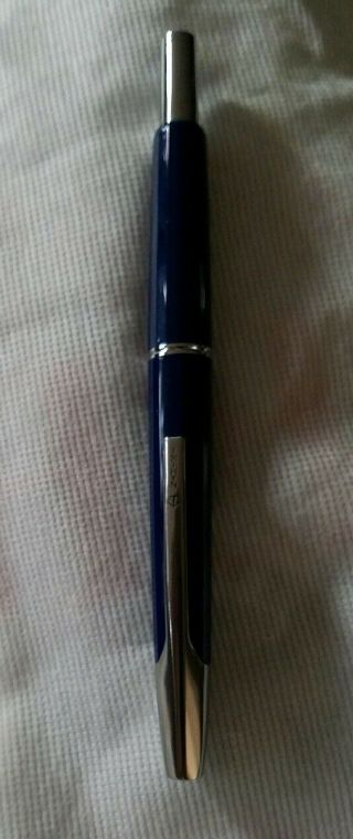 Pilot Namiki Retractable Fountain Pen Capless 14K Gold Fine Nib & 6