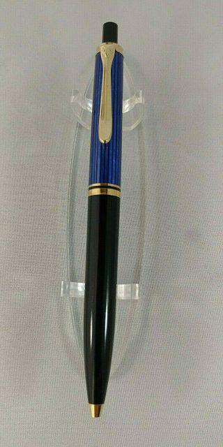 Pelikan Souveran K400 Blue/black Gt Ballpoint Pen