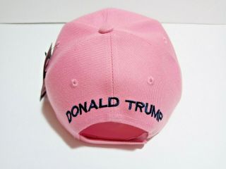 MAGA 45th President Donald Trump Seal Make America Great Again Hat Pink 4