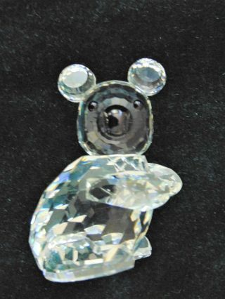 Swarovski Crystal Figurine Koala Bear Right Facing 1.  75 " H,  Swan Logo