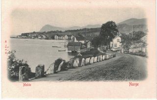 Molde Town View 1901 Norway