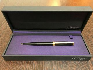 S.  T.  Dupont Fidelio Black Lacquer Ballpoint Pen