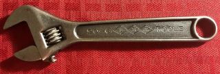Vintage Utica 6 " Inch Forged Adjustable Wrench Made In Usa 90 - 6