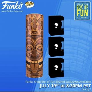 Rare Exclusive Freddy Funko Freaky Tiki Fundays 2019 Box Of Fun Confirmed